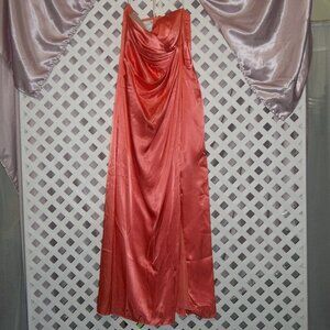 David's Bridal Satin Dress Size 12